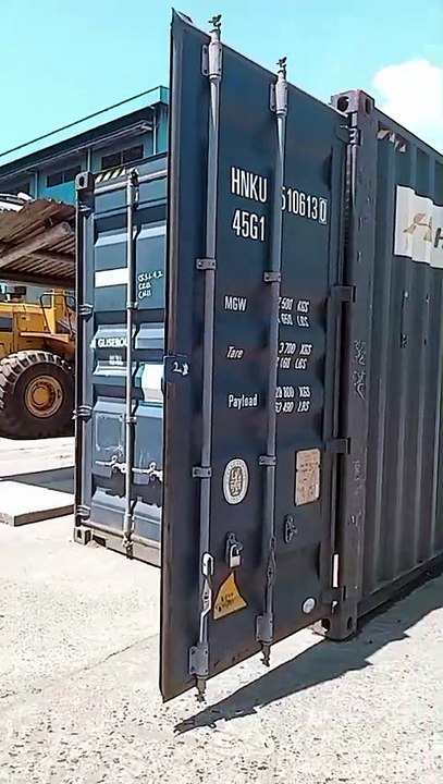 Industrial Logistics : 40ft Jumbo Shipping Container at Kalimantan Mining Site