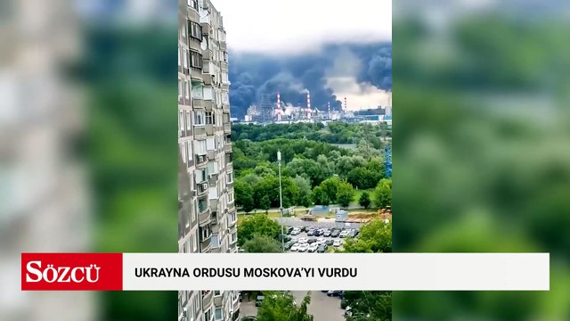 Ukrayna ordusu Moskova'yı vurdu