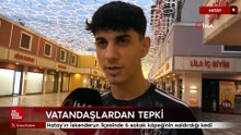 Hatay'ın İskenderun ilçesinde 6 sokak köpeğinin saldırdığı kedia