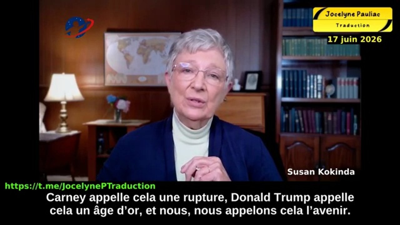 Promethean Action, Susan KOKINDA - 17.06.2026 - ⚡️Carney parle d'une rupture. Trump vient de faire plier l'Iran, après 47 ans