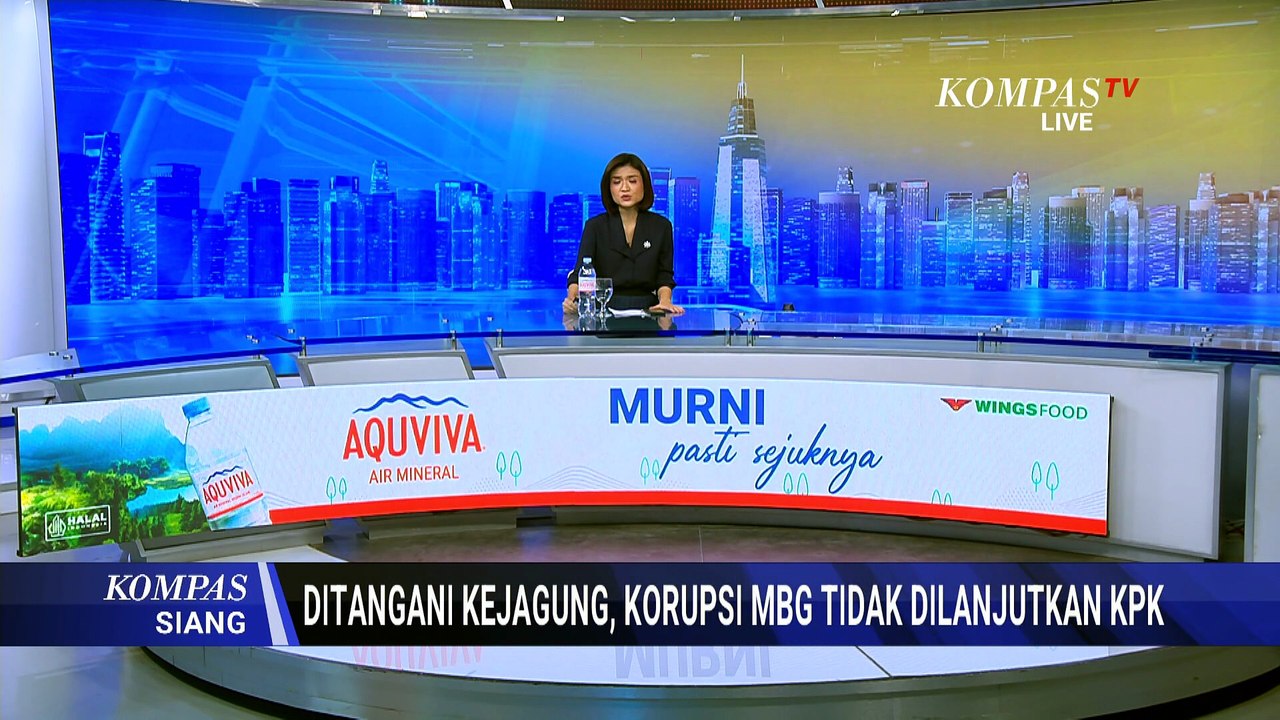 Ditangani Kejagung, KPK Sebut Tak Lagi Selidiki Kasus Korupsi MBG | KOMPAS SIANG