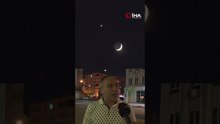 Ay-Yıldız Gökyüzüne Yansıdı, Kayseri'de Duygu Dolu Anlar