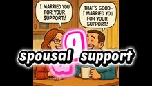 Spousal Support 🤵🏻👰🏻 Marriage Jokes 😂