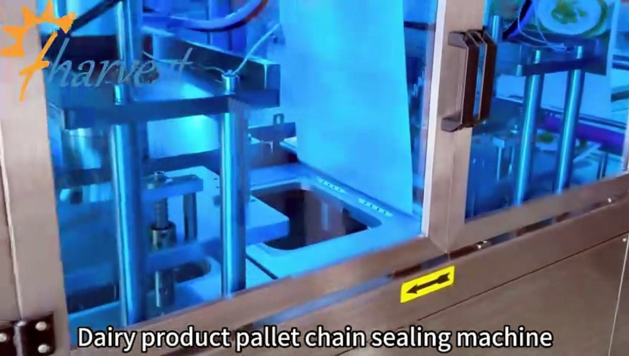 Which supplier produces a roll-film sealer for yogurt packaging ?