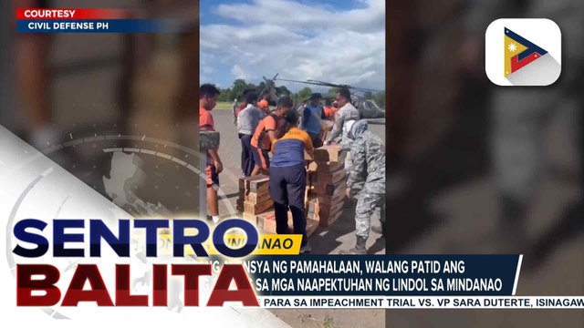 Iba’t ibang ahensya ng pamahalaan, walang patid sa paghahatid ng tulong sa mga naapektuhan ng lindol sa Mindanao