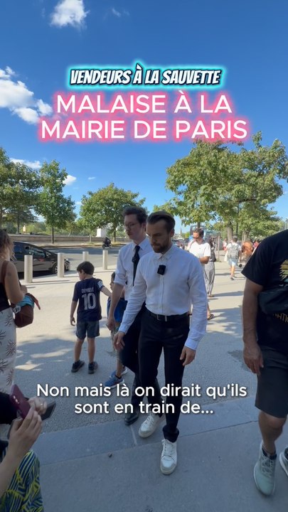 VENDEURS À LA SAUVETTE : TABOU DE LA MAIRIE DE PARIS
