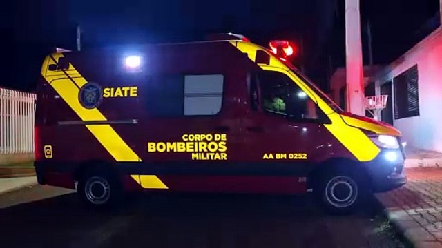 Mulher sofre queda ao tentar ir ao banheiro e é socorrida pelo Siate no Santa Felicidade
