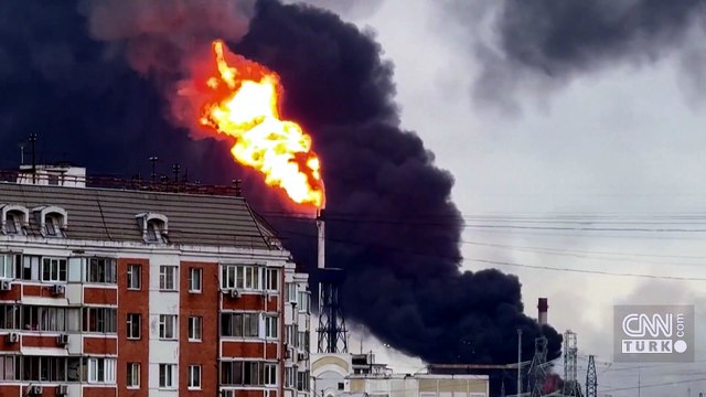 Bir haftada ikinci saldırı: Rusya'nın kalbinde petrol rafinerisi vuruldu!
