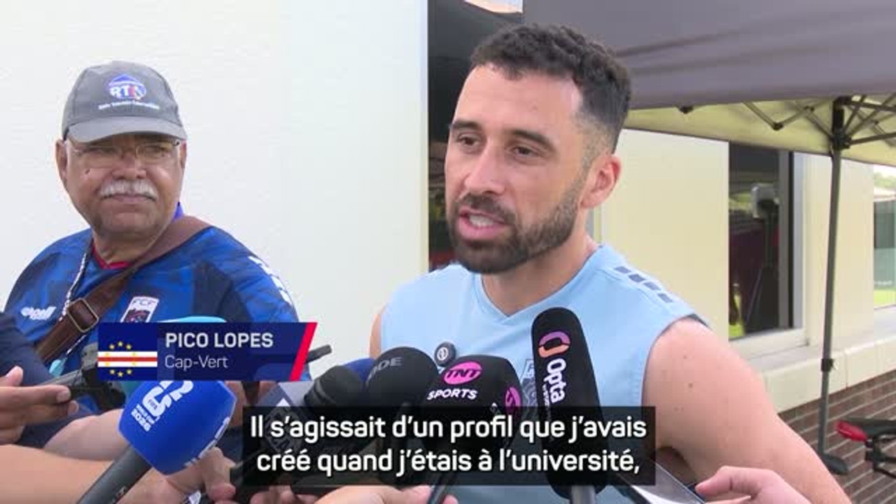 Cap-Vert - Le joueur du Cap-Vert Pico Lopes raconte comment il a été recruté via... LinkedIn pour jouer avec la sélection !