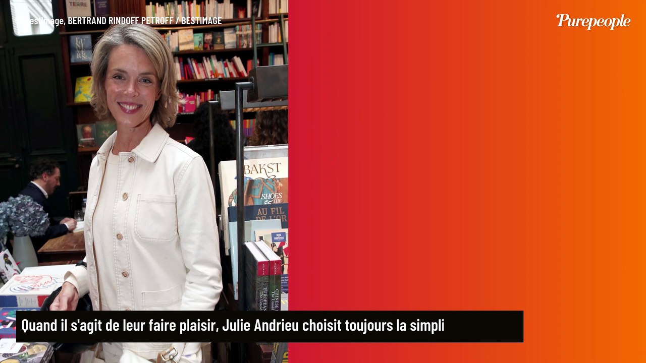 Julie Andrieu : Les recettes préférées de ses enfants, qu'elle a eus avec Stéphane Delajoux, vont vous surprendre par leur simplicité