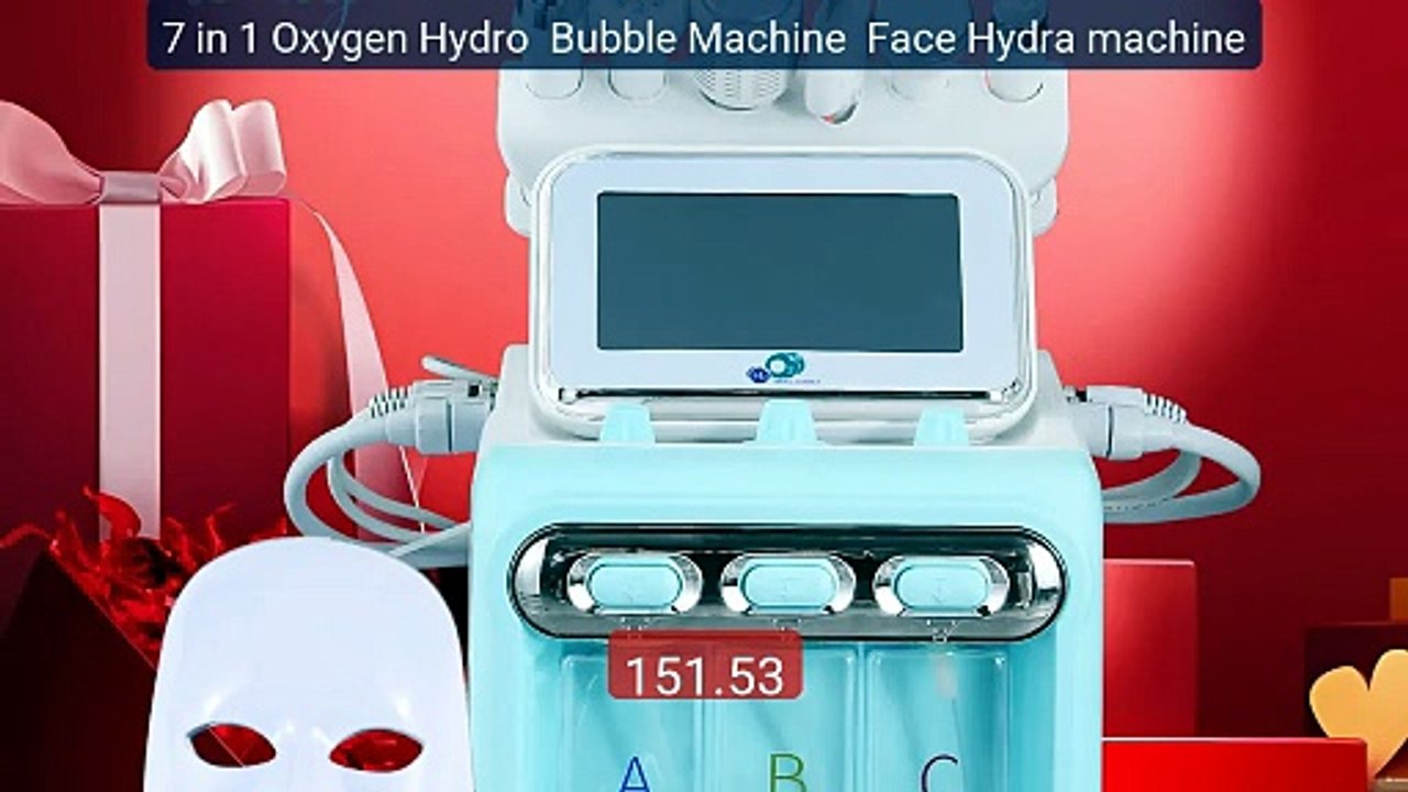 7 in 1 Oxygen Hydro  Bubble Machine  Face Hydra machine -- Best Buy 2026 | Great Quality!