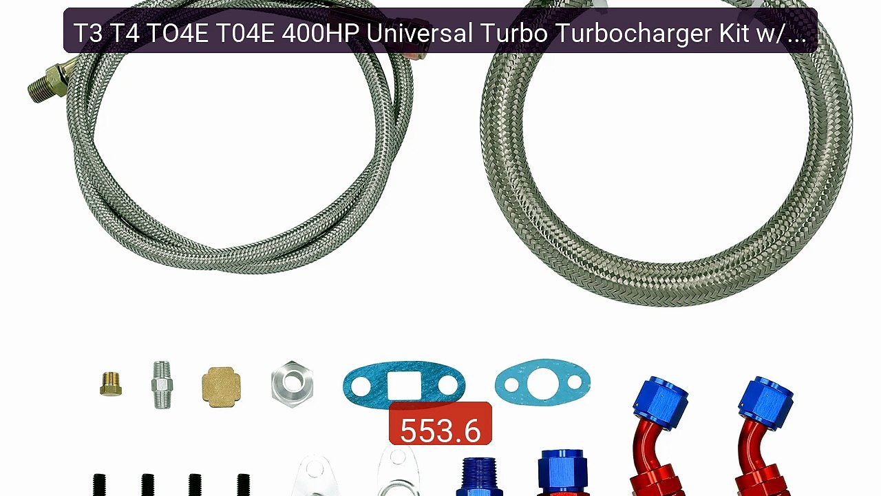T3 T4 TO4E T04E 400HP Universal Turbo Turbocharger Kit w/ Wastegate... -- Top Rated 2026 | Buy Now!