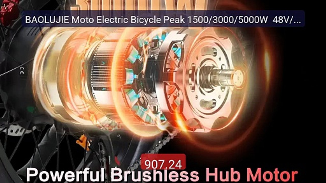 BAOLUJIE Moto Electric Bicycle Peak 1500/3000/5000W  48V/52V/60V B... -- Best Deal 2026 | Shop Now!