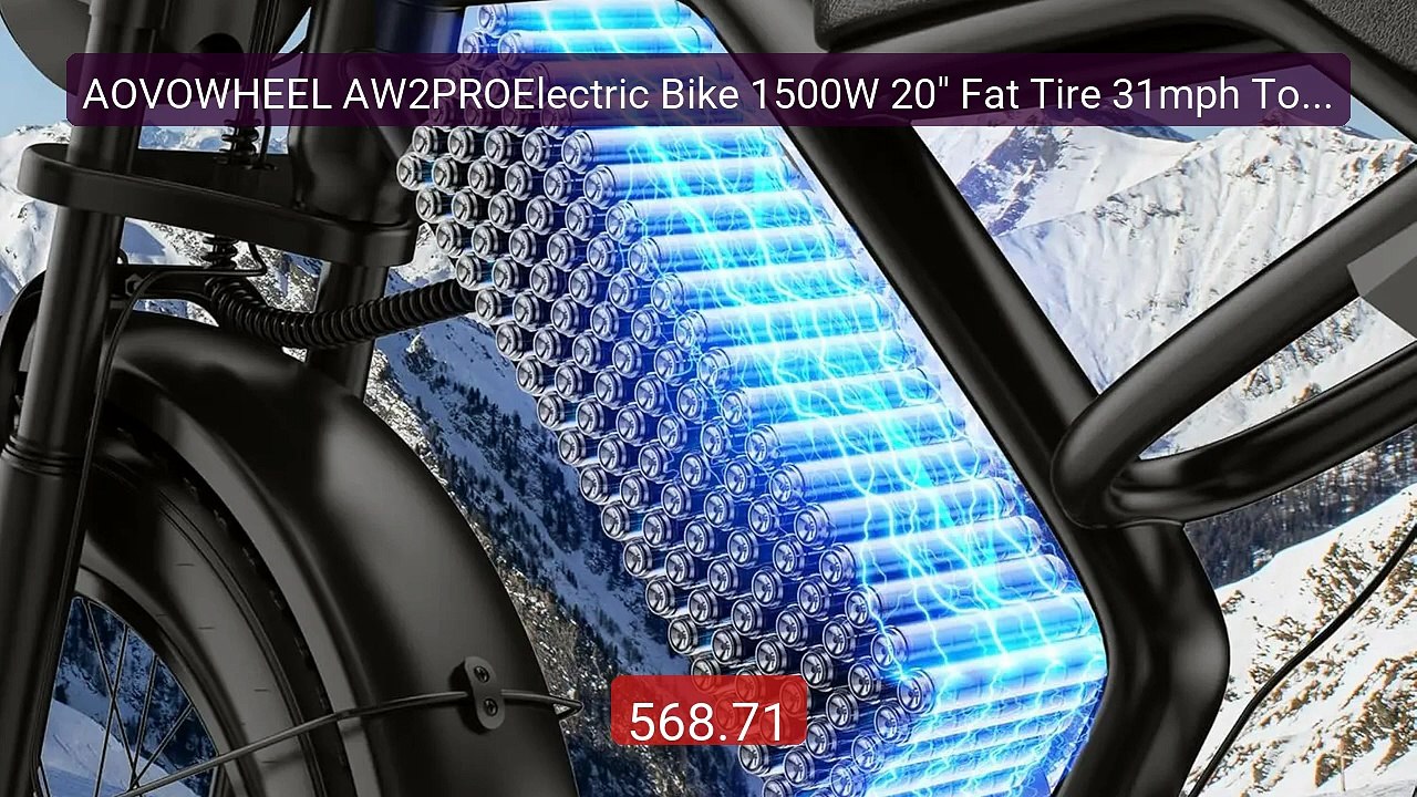 AOVOWHEEL AW2PROElectric Bike 1500W 20" Fat Tire 31mph Top Speed 7... -- Best Deal 2026 | Shop Now!