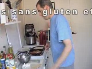 4 crêpes sans gluten en 9 minutes