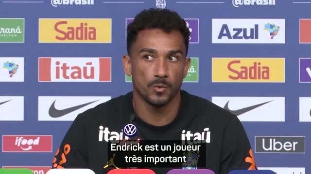 Brésil - Danilo certain qu’Endrick va être important pour l’équipe : “Un joyau rare”