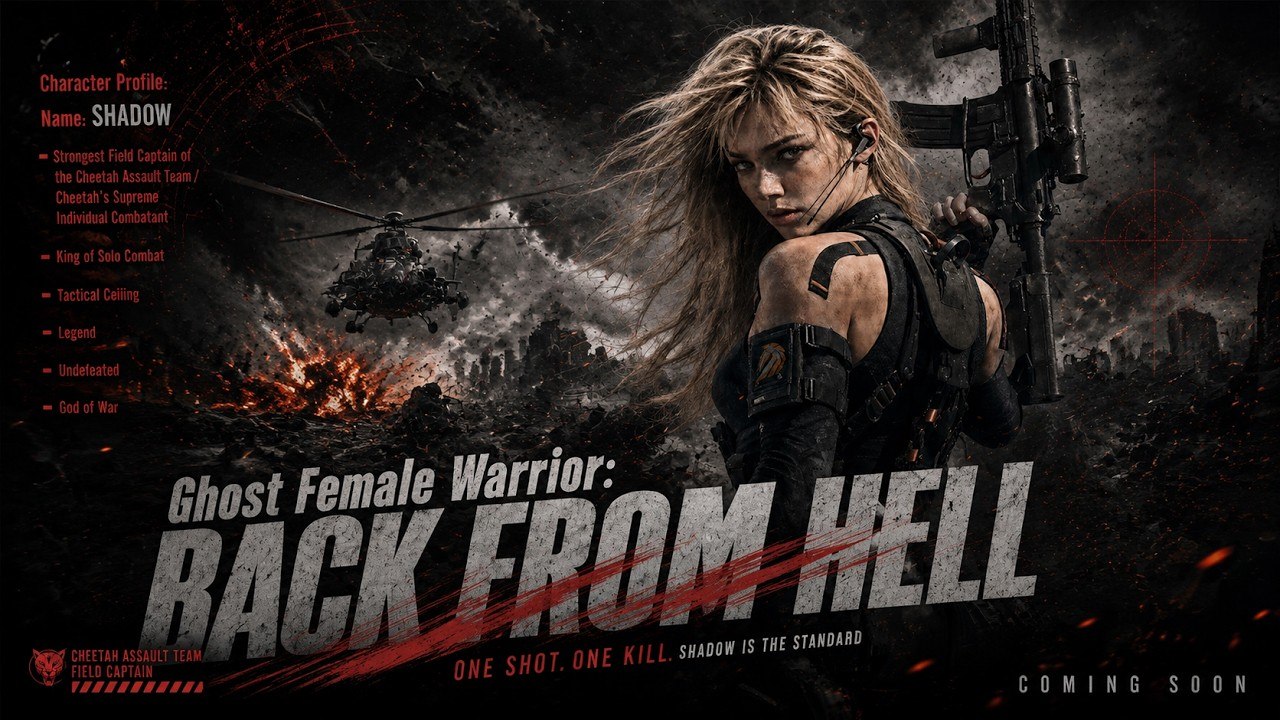 ghost female warrior back from hell