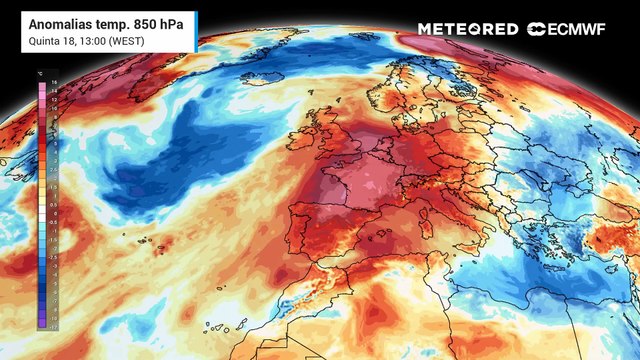As temperaturas vão subir, levando as anomalias térmicas positivas a aumentar