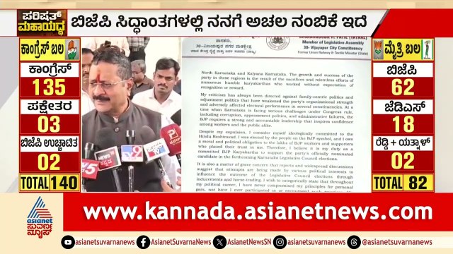 MLC Elections: ಪಕ್ಷಕ್ಕಿಂತ ಸಿದ್ಧಾಂತ ದೊಡ್ಡದು!- BJPಗೆ Basanagouda Yatnal ಅಚ್ಚರಿಯ ಬೆಂಬಲ! | Suvarna News