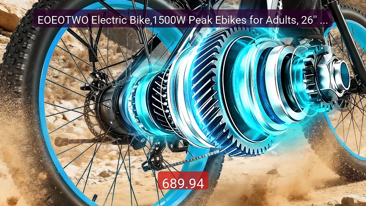 EOEOTWO Electric Bike,1500W Peak Ebikes for Adults, 26'' Fat ... -- Amazing Value 2026 | Must Have!