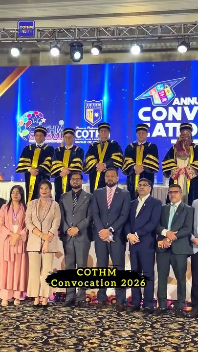 COTHM Convocation 2026 _ Empowering Careers, Celebrating Success