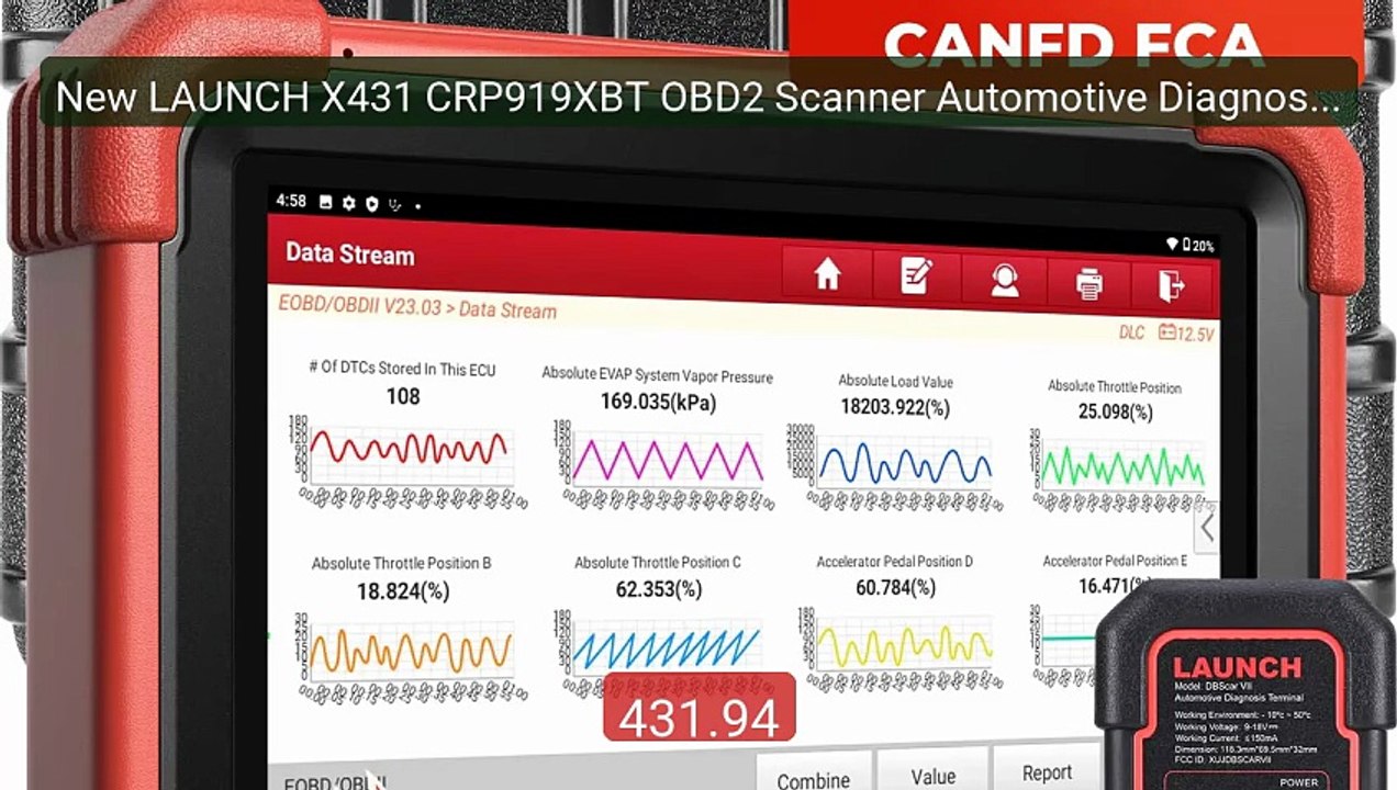 New LAUNCH X431 CRP919XBT OBD2 Scanner Automotive Diagnosti... -- Top Pick 2026 | Unbeatable Price!