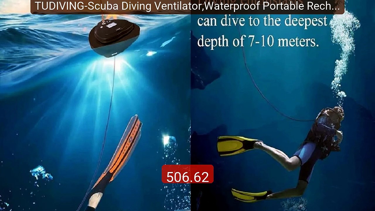 TUDIVING-Scuba Diving Ventilator,Waterproof Portable Rechargeable S... -- Top Rated 2026 | Buy Now!
