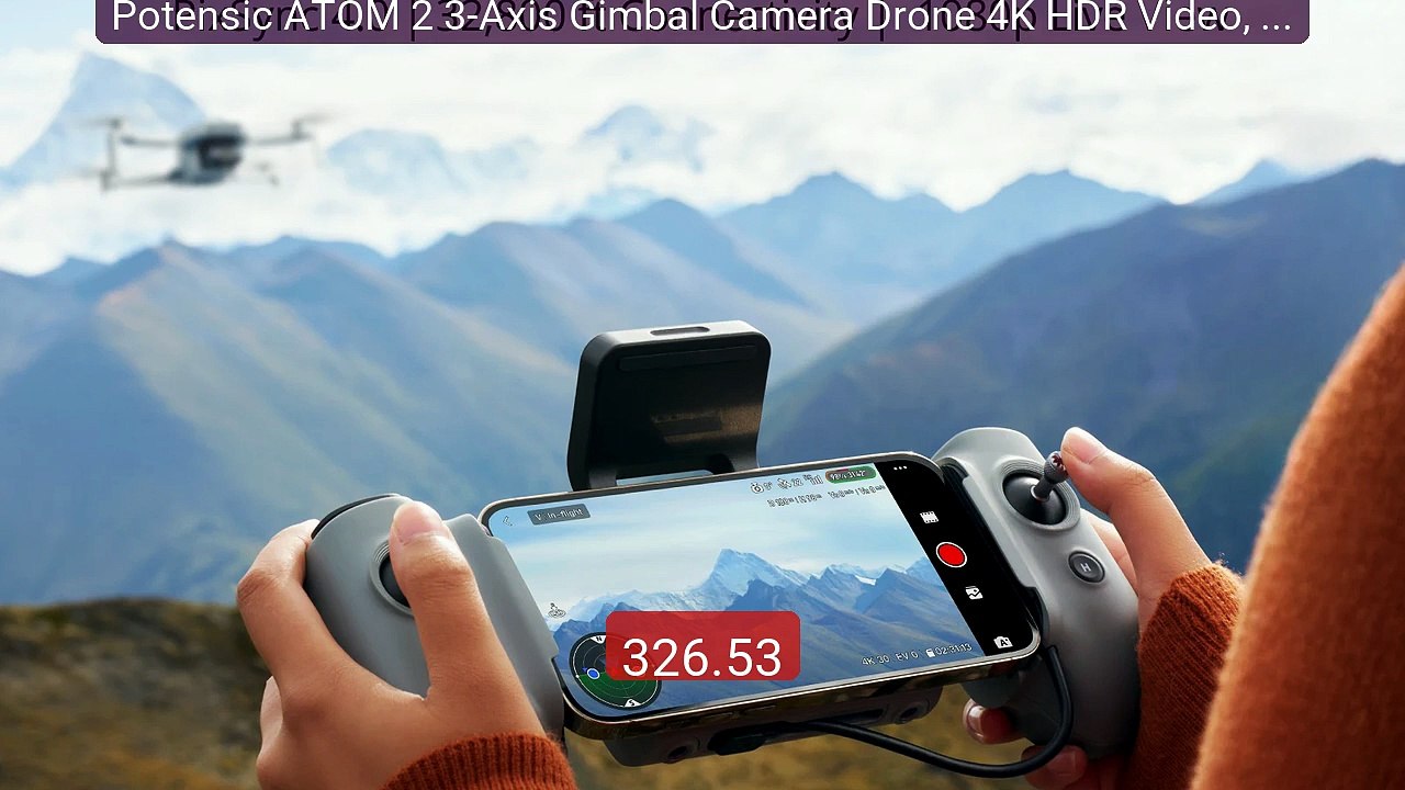 Potensic ATOM 2 3-Axis Gimbal Camera Drone 4K HDR Video, 8K Ph... -- Hot Deal 2026 | Limited Offer!