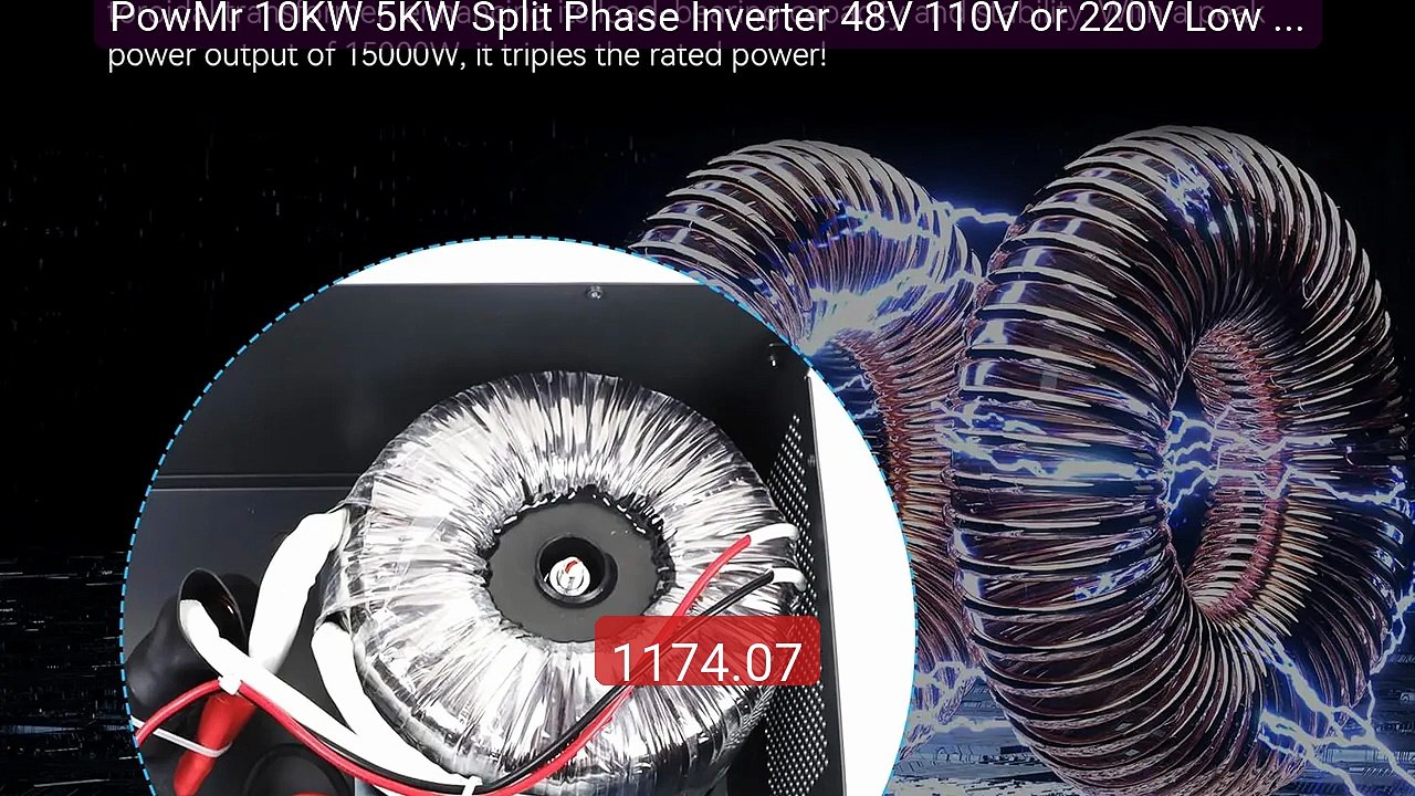 PowMr 10KW 5KW Split Phase Inverter 48V 110V or 220V Low Frequency... -- Best Deal 2026 | Shop Now!