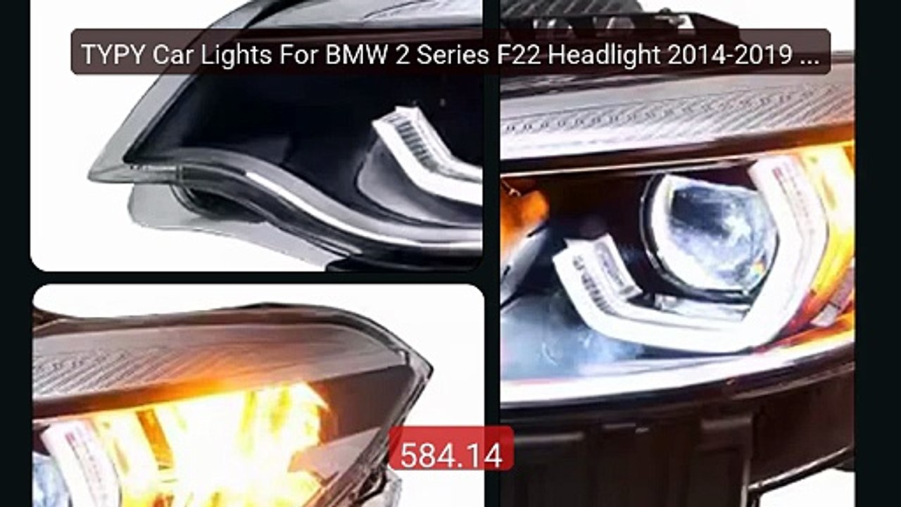 TYPY Car Lights For BMW 2 Series F22 Headlight 2014-2019 LED Projec... -- Top Rated 2026 | Buy Now!