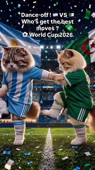 Dance-off ! 🇦🇷 Argentina VS 🇩🇿 Algeria (Soccer World Cup, 06_16_2026 9_00 PM)