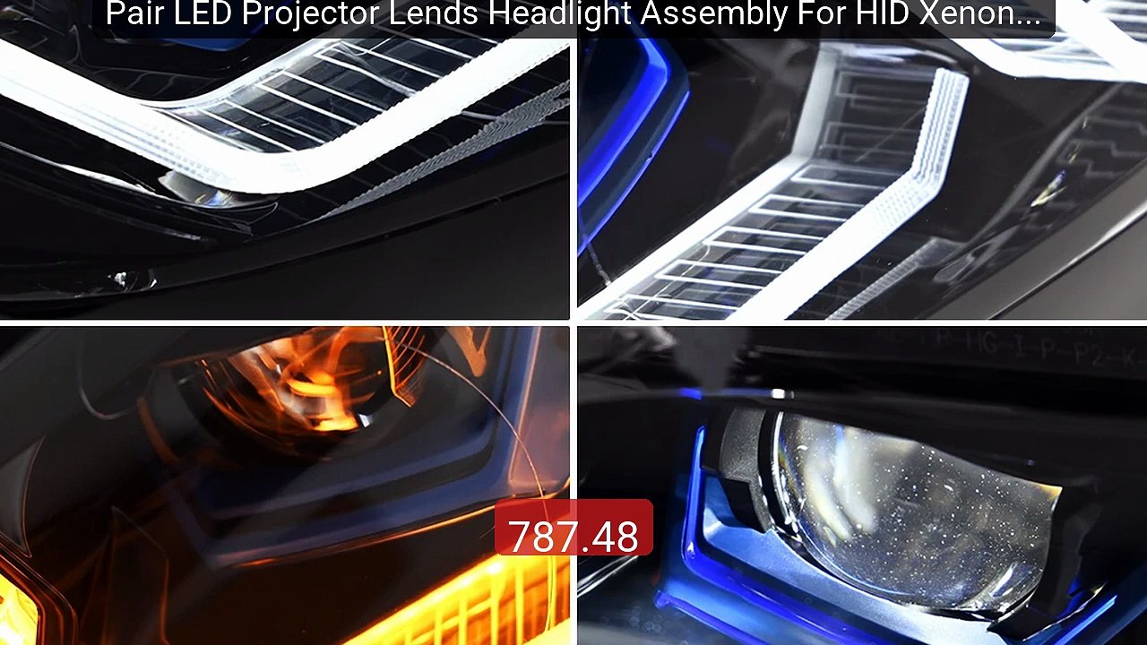 Pair LED Projector Lends Headlight Assembly For HID Xenon Headlight... -- Top Rated 2026 | Buy Now!