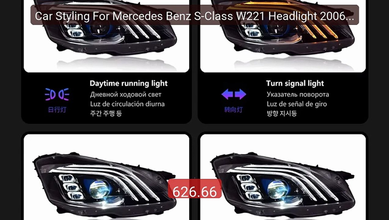 Car Styling For Mercedes Benz S-Class W221 Headlight 2006-2013... -- Hot Deal 2026 | Limited Offer!