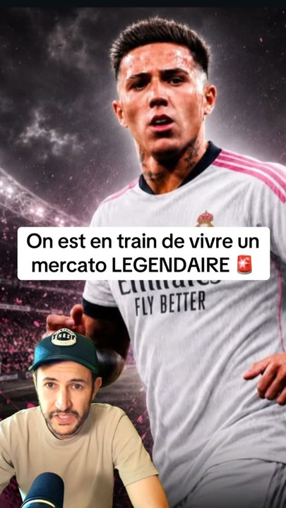 🚨 Enzo Fernandez au Real Madrid, c’est chaud ! #mercato #realmadrid #enzofernandez