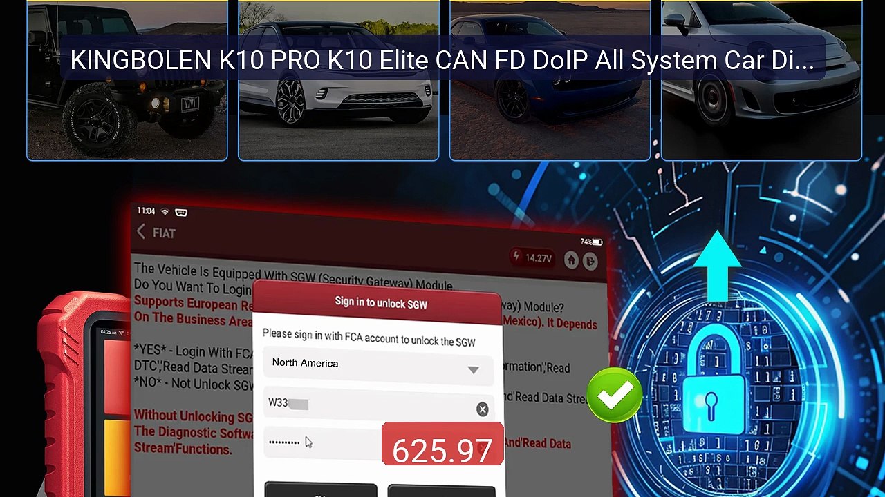 KINGBOLEN K10 PRO K10 Elite CAN FD DoIP All System Car Diagnos... -- Hot Deal 2026 | Limited Offer!