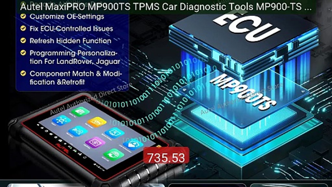 Autel MaxiPRO MP900TS TPMS Car Diagnostic Tools MP900-TS Automotive... -- Top Rated 2026 | Buy Now!