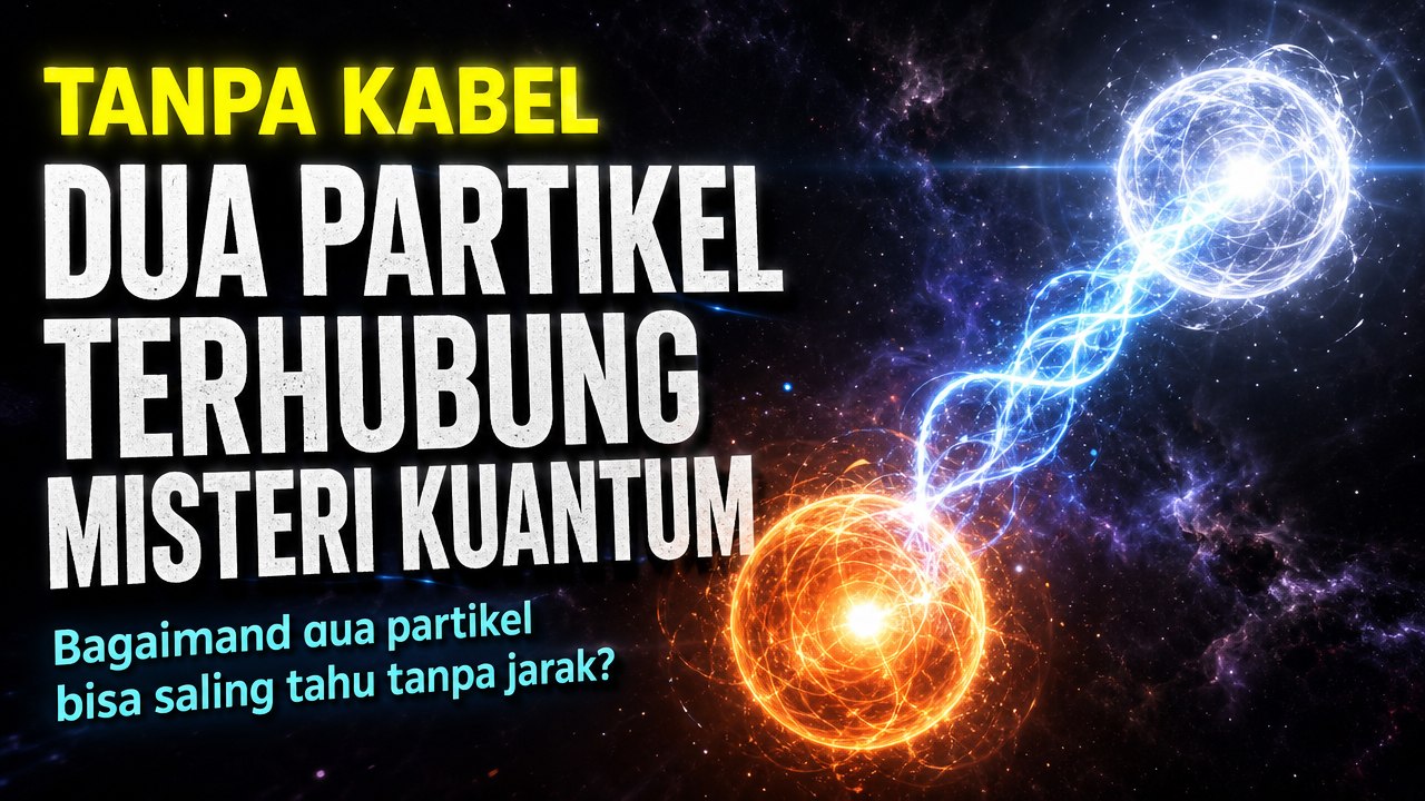Dua Partikel Terhubung Tanpa Kabel: Menguak Misteri Kuantum Entanglement