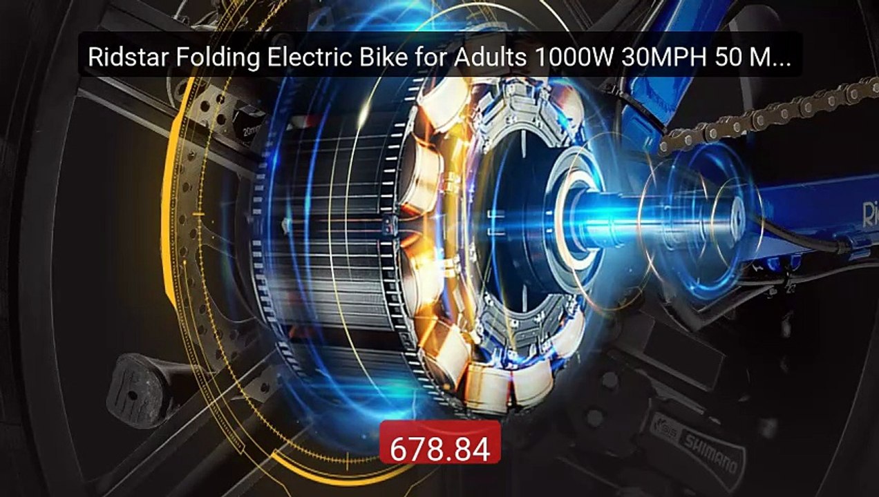Ridstar Folding Electric Bike for Adults 1000W 30MPH 50 Mil... -- Top Pick 2026 | Unbeatable Price!