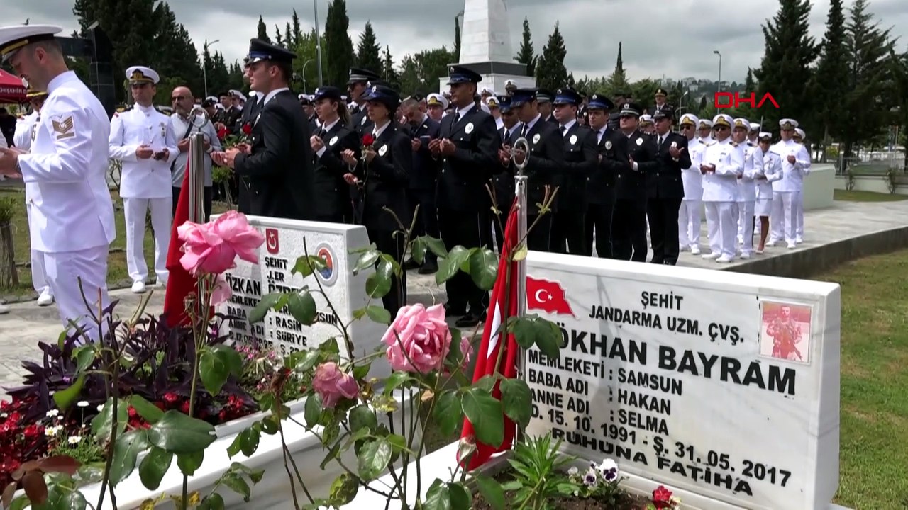 Samsun'da Kahraman Şehitler Minnetle Anıldı