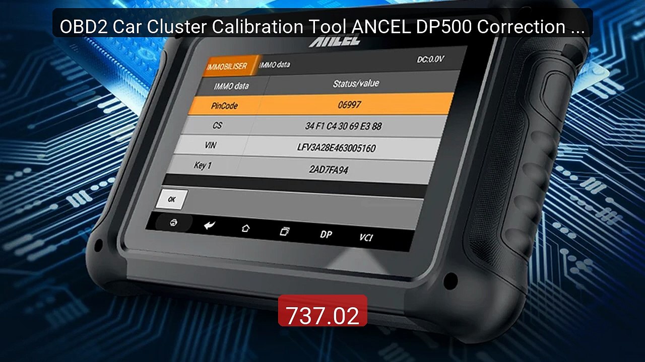 OBD2 Car Cluster Calibration Tool ANCEL DP500 Correction Key P... -- Hot Deal 2026 | Limited Offer!