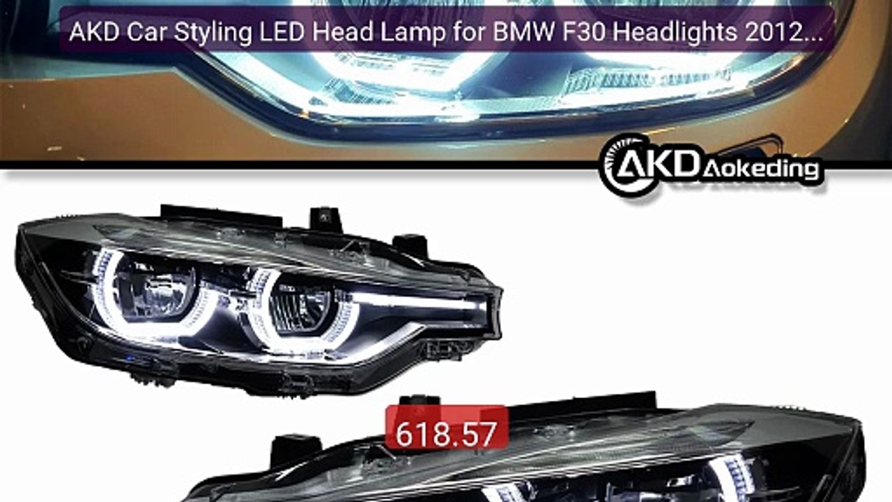 AKD Car Styling LED Head Lamp for BMW F30 Headlights 2012-2019 F31... -- Best Deal 2026 | Shop Now!