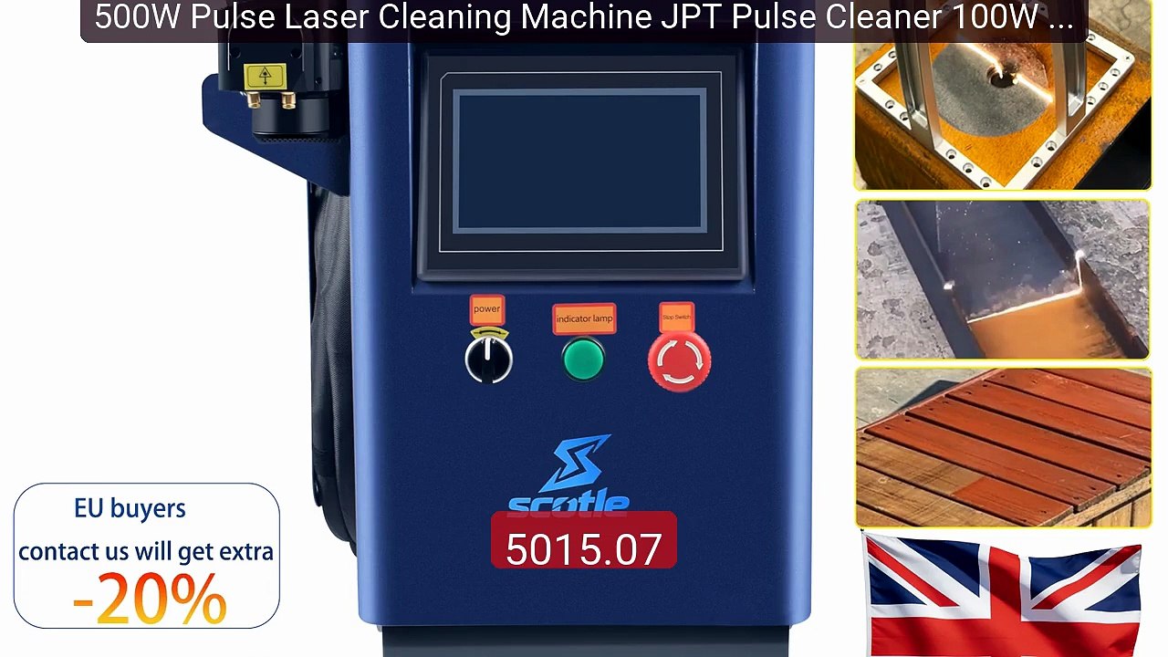 500W Pulse Laser Cleaning Machine JPT Pulse Cleaner 100W 200W... -- Amazing Value 2026 | Must Have!