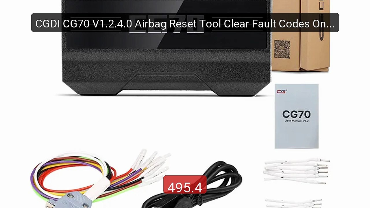 CGDI CG70 V1.2.4.0 Airbag Reset Tool Clear Fault Codes One Key No W... -- Top Rated 2026 | Buy Now!