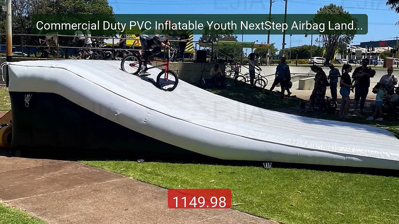 Commercial Duty PVC Inflatable Youth NextStep Airbag Landin... -- Top Pick 2026 | Unbeatable Price!