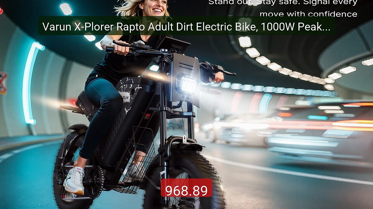Varun X-Plorer Rapto Adult Dirt Electric Bike, 1000W Peak Pow... -- Amazing Value 2026 | Must Have!