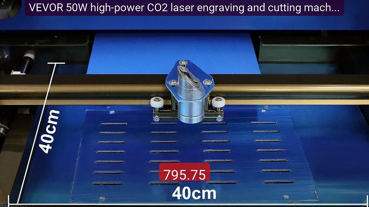 VEVOR 50W high-power CO2 laser engraving and cutting machine 4... -- Best Buy 2026 | Great Quality!