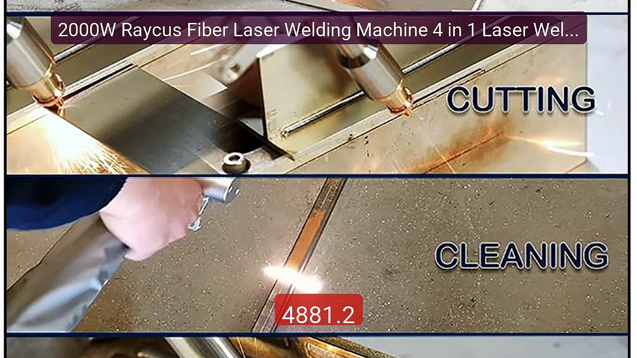 2000W Raycus Fiber Laser Welding Machine 4 in 1 Laser Welding... -- Amazing Value 2026 | Must Have!