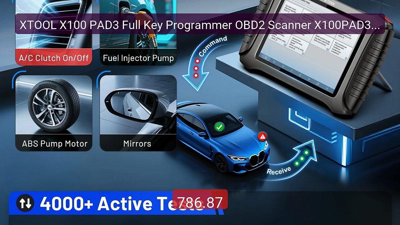 XTOOL X100 PAD3 Full Key Programmer OBD2 Scanner X100PAD3 Elit... -- Hot Deal 2026 | Limited Offer!