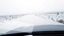 Nevada en Laguna Blanca/Peñas Frías entre Belén y Antofagasta de La Sierra