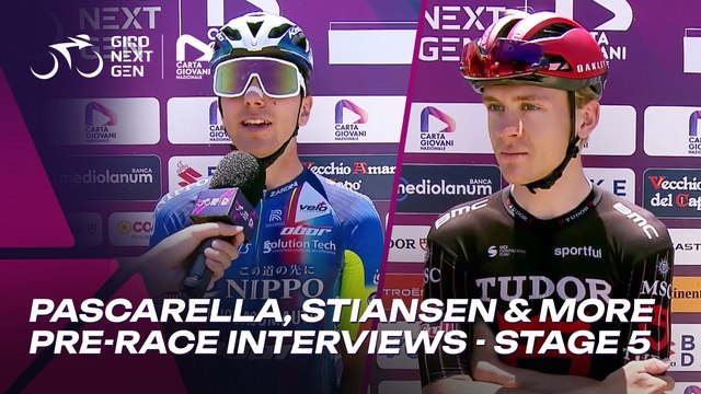 Michele Pascarella: Very big emotion to cycle near my home | Interview Giro Next Gen 2026